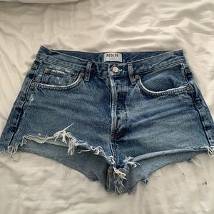 COPY - Agolde Parker Vintage Cut Off Denim Shorts